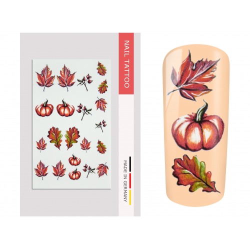 Nail Art Tattoo Autumn II